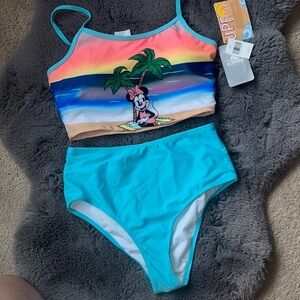 NWT Women’s Disney Minnie Mouse Tankini.  Size Small.